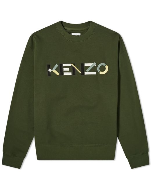 Kenzo Multicoloured Logo Crew Sweat