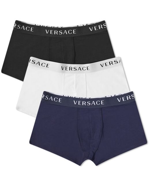 Versace Logo Waistband Boxer Trunk 3 Pack