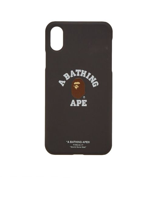 A Bathing Ape College iPhone X Case