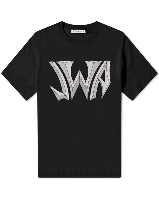 J.W.Anderson Gothic Logo Oversized Tee