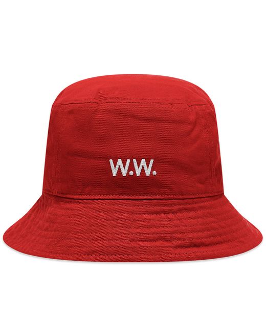 Wood Wood Twill Bucket Hat in END. Clothing
