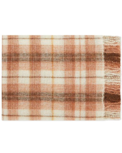 Holzweiler Fresia Check Blanket Scarf in END. Clothing