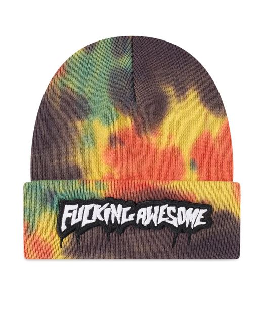 Fucking Awesome Velcro Stamp Cuff Beanie in END. Clothing