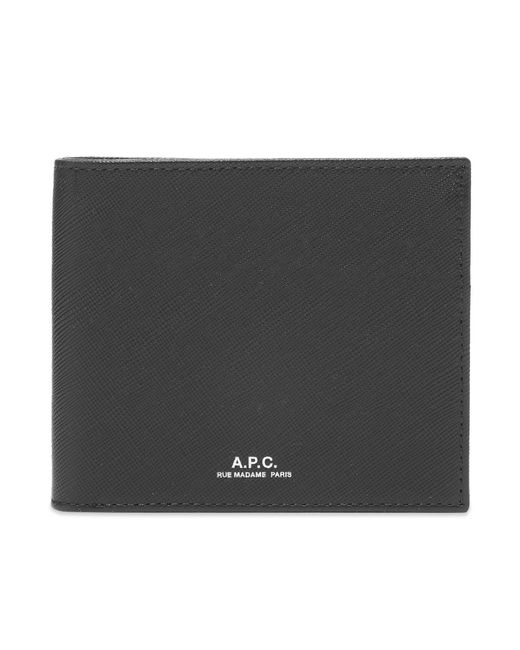 A.P.C. . Aly Textured Billfold Wallet in END. Clothing