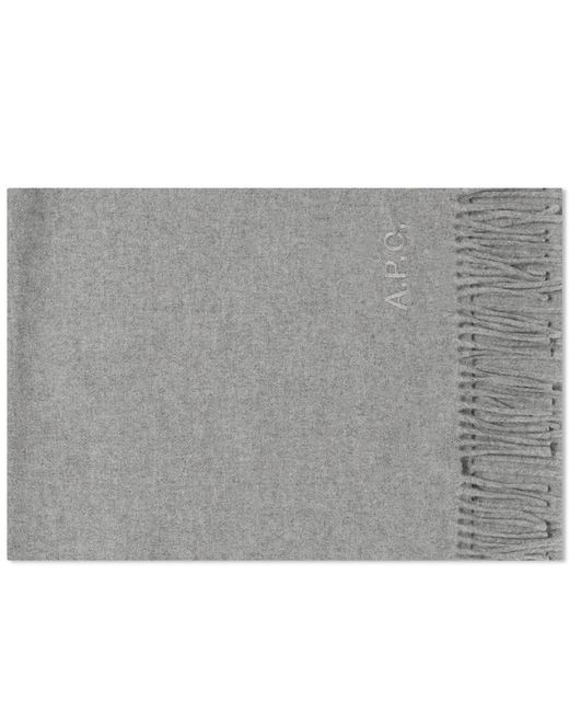 A.P.C. . Ambroise Embroidered Scarf in END. Clothing