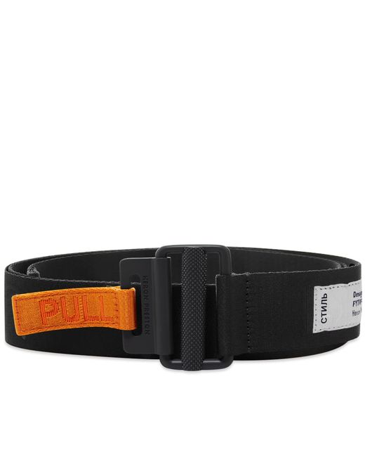 Heron Preston Tapebelt Classic Buckle in END. Clothing