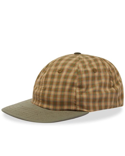 Lite Year Plaid 6 Panel Hat in END. Clothing