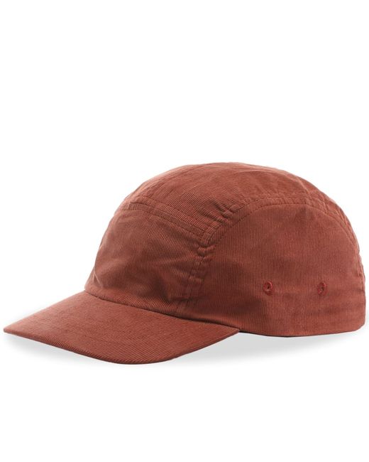 Folk 5 Panel Cord Cap in END. Clothing