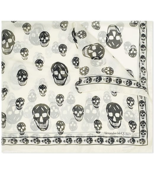 Alexander McQueen Skull Scarf in END. Clothing