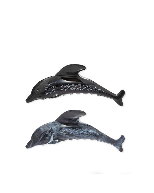La Manso Dolphin Hair Clips Set of 2 in END. Clothing