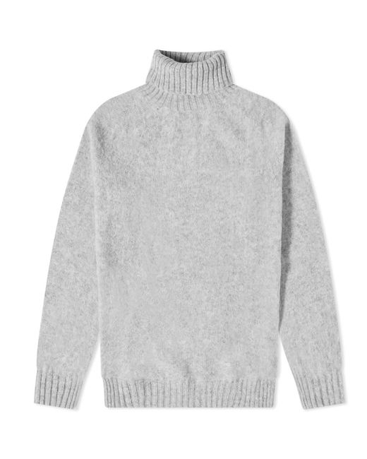 Howlin by Morrison Howlin Sylvester Roll Neck Knit in END. Clothing
