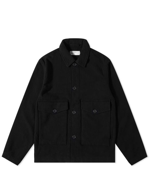 Universal Works Soft Wool Watchman II Jacket in END. Clothing