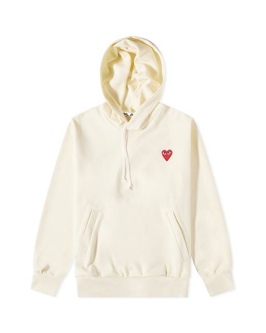 Comme Des Garçons Play Red Heart Pullover Hoody in END. Clothing