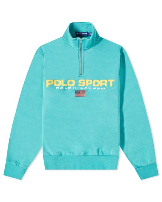 Polo Ralph Lauren Sport Washed Quarter Zip in END. Clothing