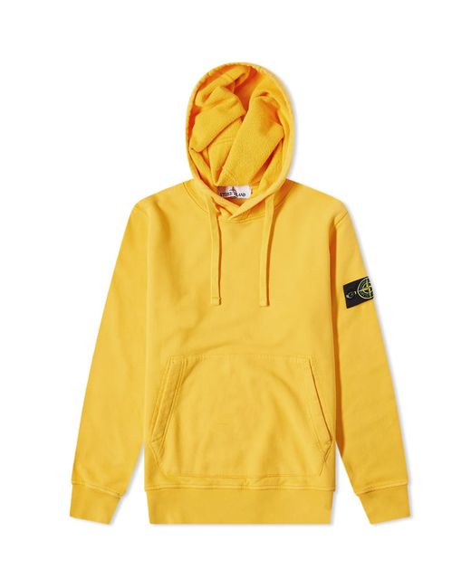 Stone Island Brushed Cotton Popover Hoody in END. Clothing