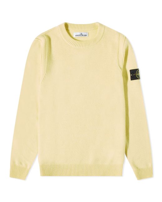 Stone Island Lambswool Crew Neck Knit in END. Clothing