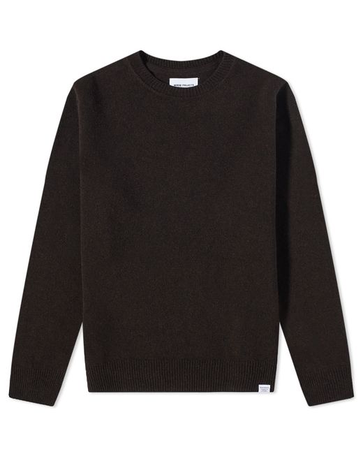 Norse Projects Sigfred Lambswool Crew Knit in END. Clothing