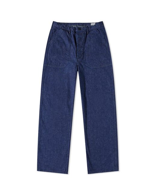 OrSlow Us Navy Utility Pants in END. Clothing