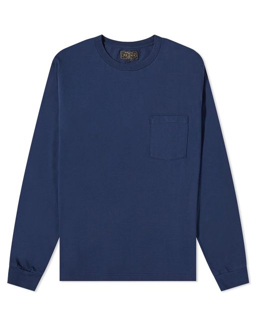Beams Plus Long Sleeve Pocket T-Shirt in END. Clothing