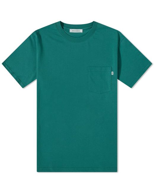Wood Wood Bobby Pocket T-Shirt in END. Clothing