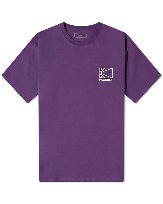 Paccbet Small Sun Logo T-Shirt in END. Clothing