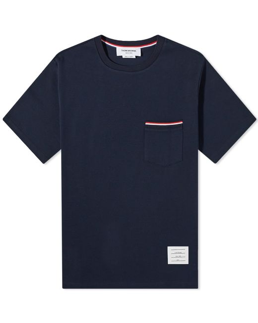 Thom Browne Oversized Stripe Pocket T-Shirt in END. Clothing