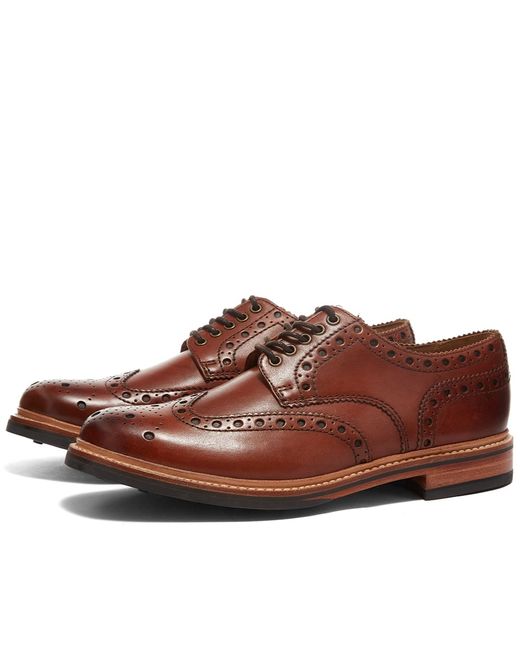 Grenson Archie Dainite Sole Brogue in END. Clothing