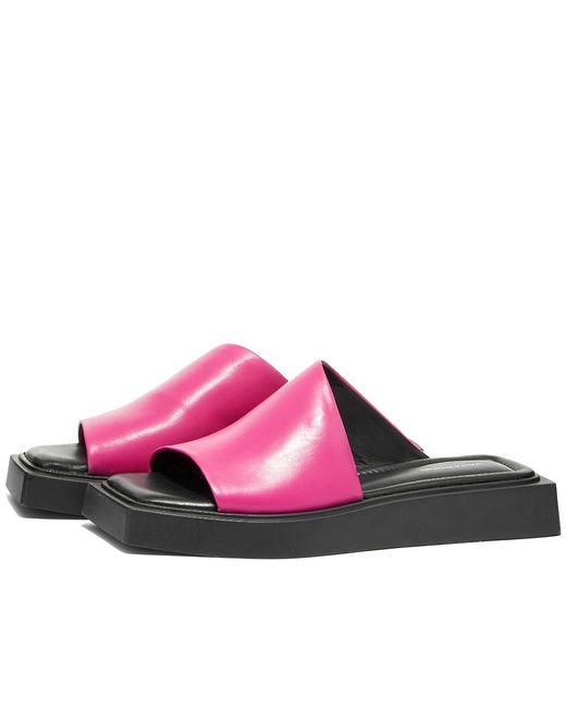 Vagabond Evy Asymmetric Slider Sandal in END. Clothing