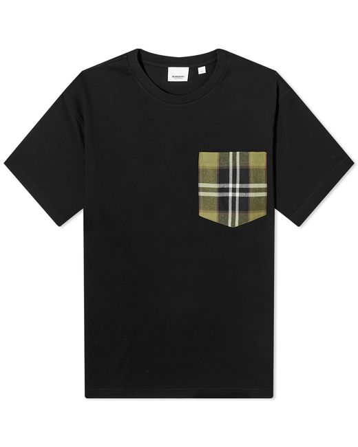 Burberry Carrick Checked Pocket T-Shirt in END. Clothing