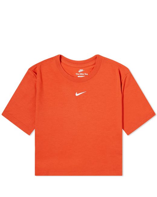 Nike Essentials Slim Crop T-Shirt in END. Clothing