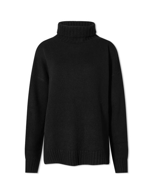 Max Mara Trau High Neck Knitted Cashmere Jumper in END. Clothing