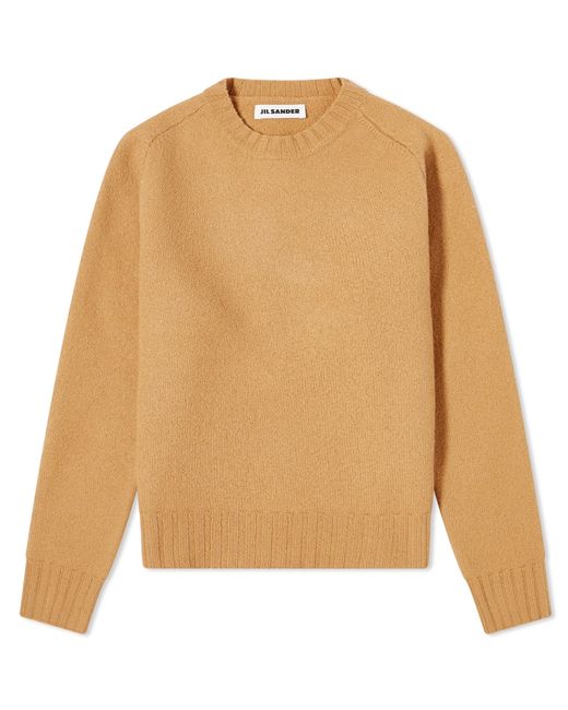 Jil Sander Round Neck Knitted Jumper in END. Clothing