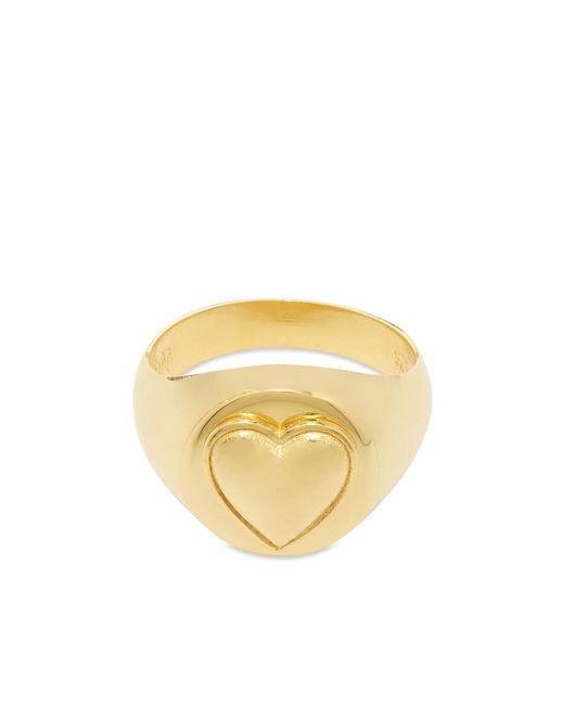 Wilhelmina Garcia Naked Heart Ring in END. Clothing