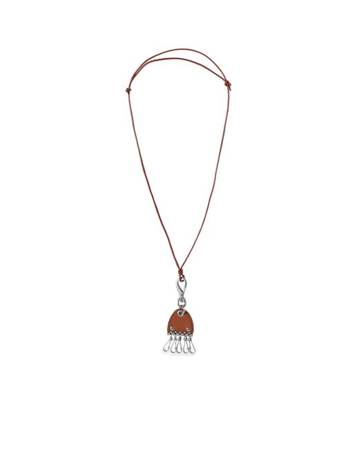 Hobo 5 Hook Leather Cord Key Ring in END. Clothing