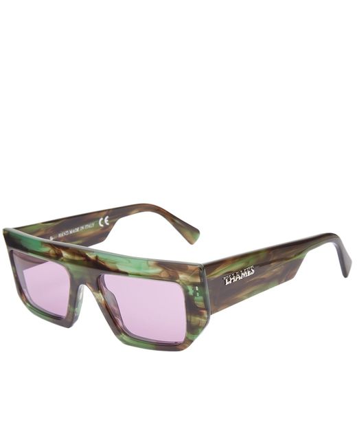 Thames TV Malachite Sunglasses in END. Clothing