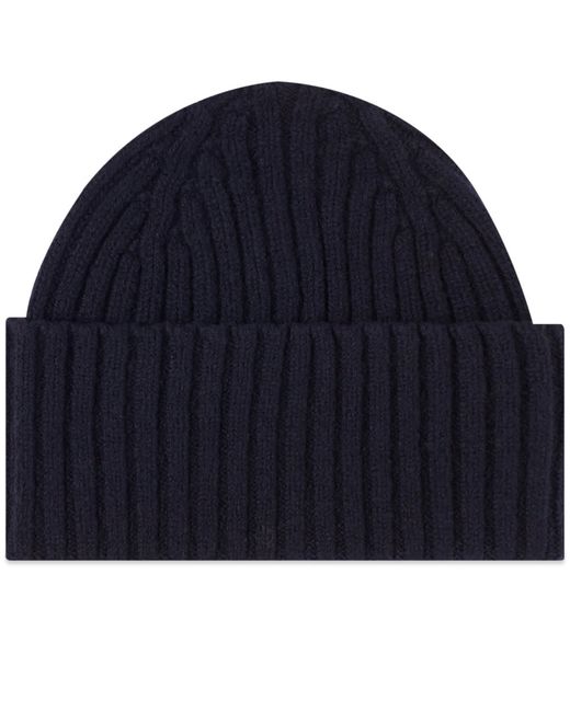 Drake's Ribbed Knit Beanie in END. Clothing