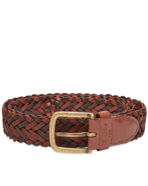 Corridor Braided Leather Belt in END. Clothing