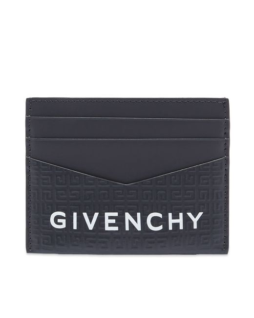 Givenchy Embossed 4G Logo Bicolour Card Holder in END. Clothing