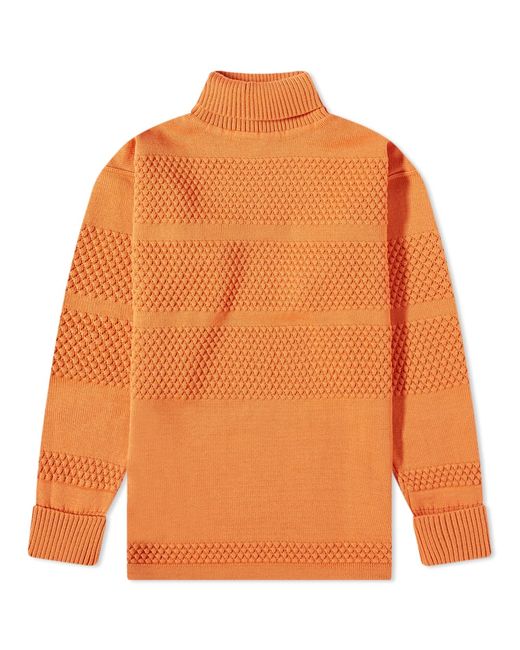 S.N.S. Herning Fisherman Roll Neck Knit in END. Clothing
