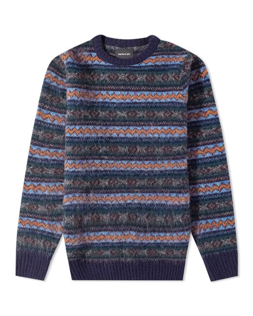 Howlin by Morrison Howlin A Day in the Wool Fair Isle Crew Knit END. Clothing