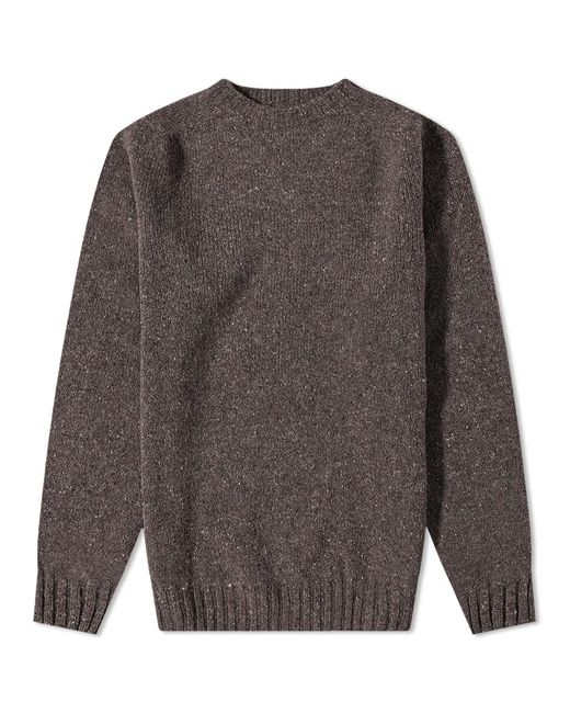 Howlin by Morrison Howlin Terry Donegal Crew Knit in END. Clothing