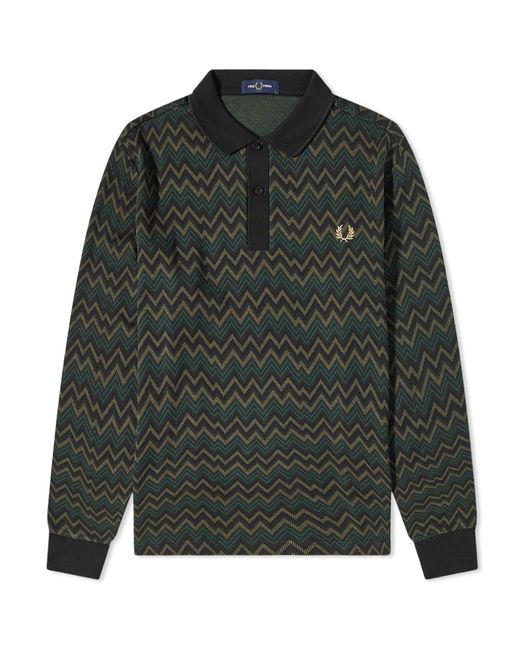 Fred Perry Authentic Jacquard Polo Shirt in END. Clothing