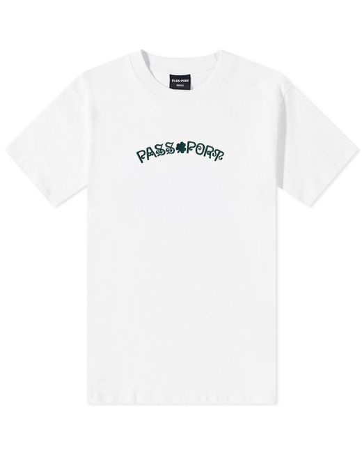 Pass~port Sham Embroidery T-Shirt in END. Clothing