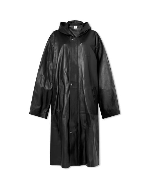 Vetements Leather Raincoat in END. Clothing