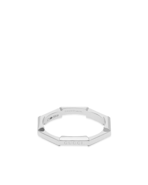 Gucci Link To Love 3mm Ring in END. Clothing