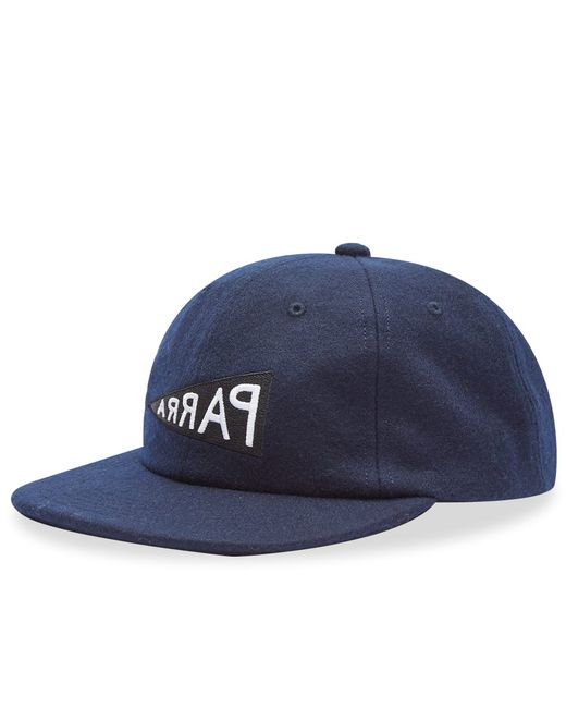 By Parra Mirrored Flag Logo 6 Panel Cap in END. Clothing