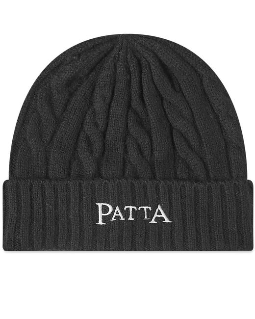 Patta Cable Knit Beanie in END. Clothing