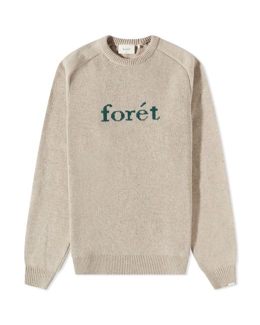 Foret Meadow Wool Crew Knit in END. Clothing