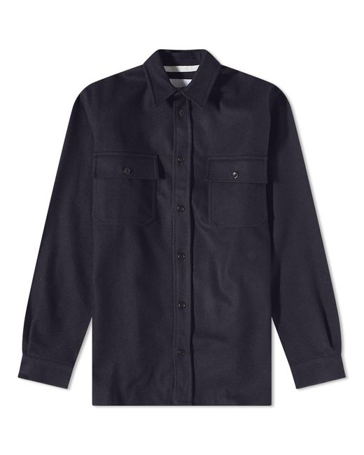 Norse Projects Silas Wool Overshirt in END. Clothing