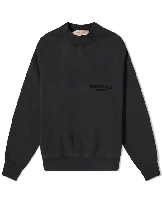 Fear of God ESSENTIALS Logo Crew Neck Sweat in END. Clothing